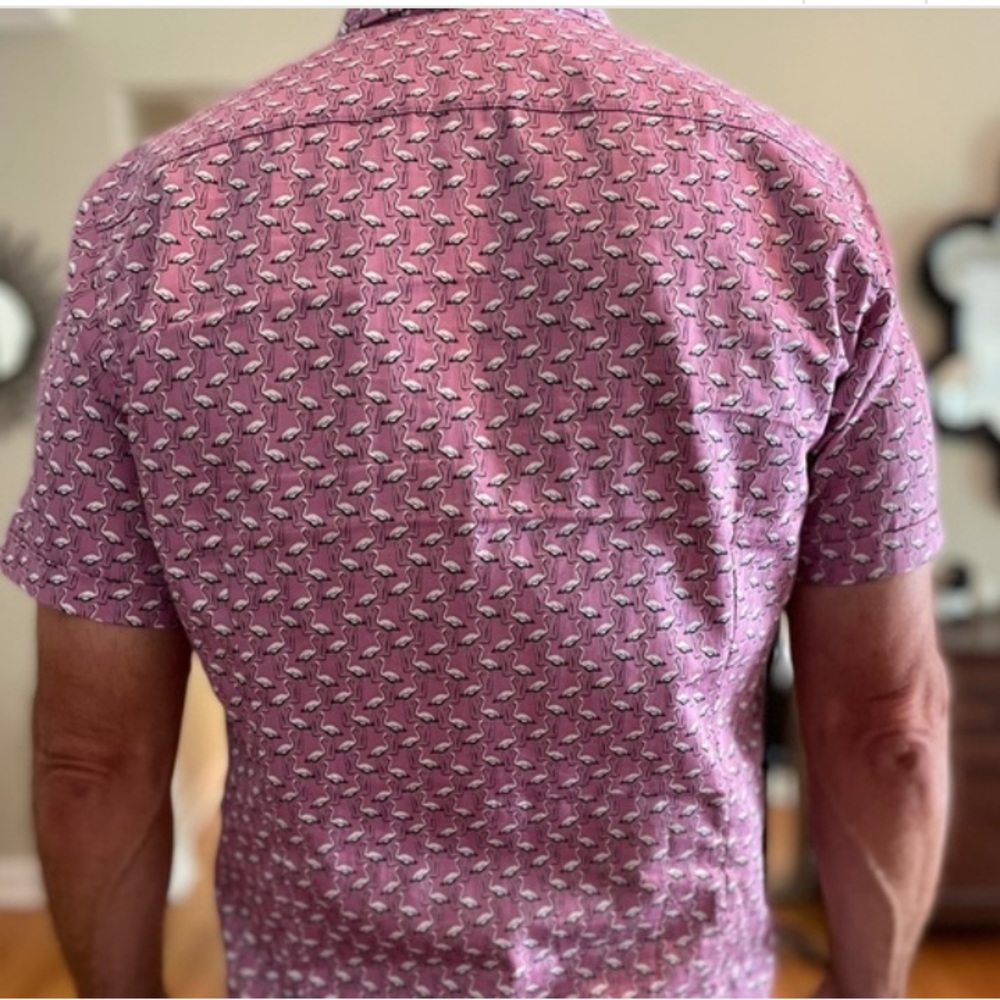 š¦©Ted Baker Flamingo Button Up𦩠- Picture 6 of 13